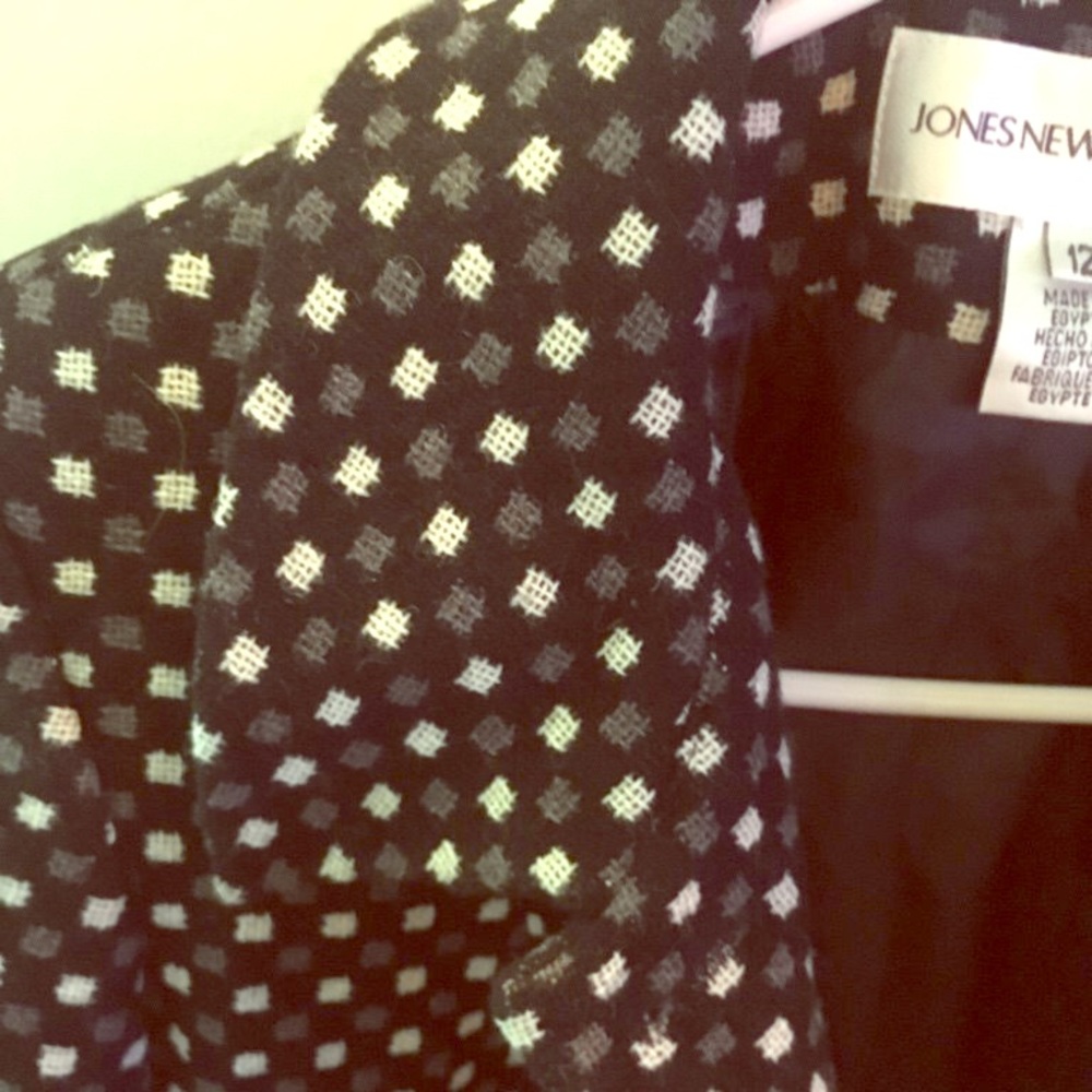 Jones of New York. Wool Woven Overcoat